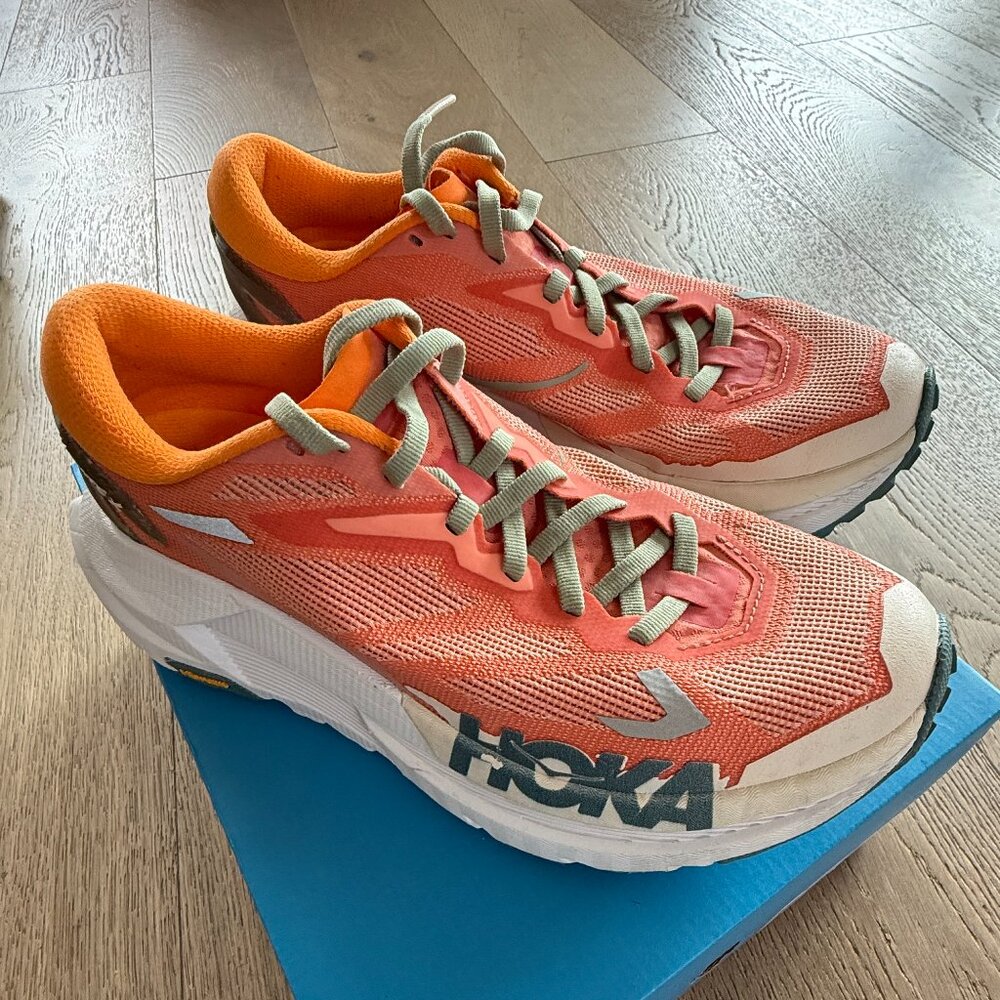 HOKA MAFATE X Women's size 8 (orange)